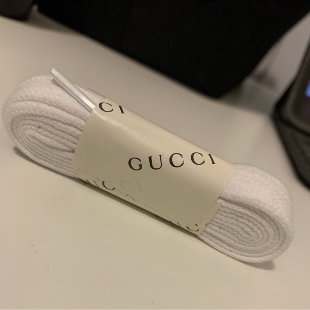 Gucci Classic White Laces NWT